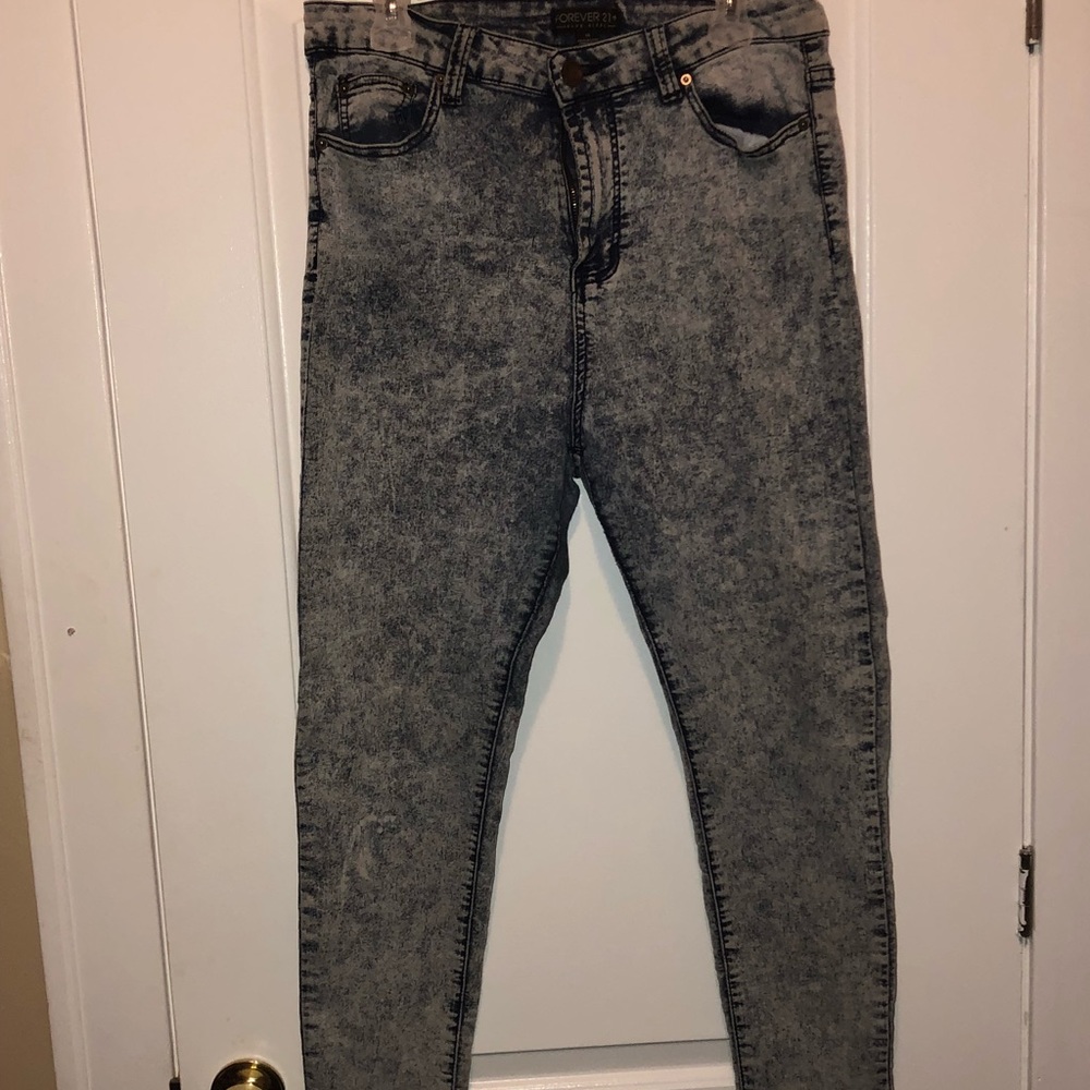 Forever 21 high waist jeans size 14